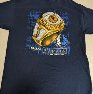 Dallas Mavericks 2011 NBA Championship Tee Shirt Large